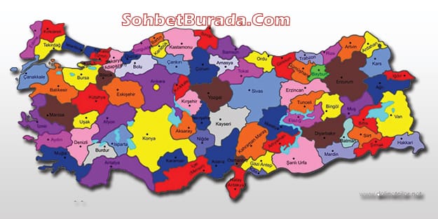 Şehirlere Özel Sohbet Odaları